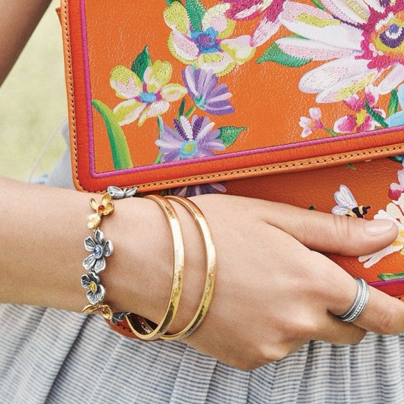 🌸 BRIGHTON Everbloom Jardin Garland Floral Bracelet - Picture 3 of 9